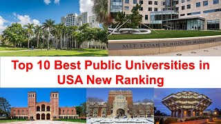 Top 10 Best Public Universities in USA | American Public University Ranking