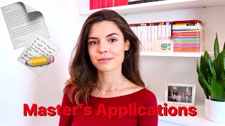 Applying for a Master's Degree // Advice, Rejection, Personal Statements