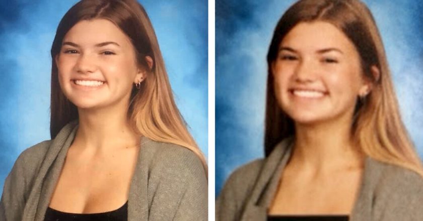 Yearbook Photos of Girls Were Altered to Hide More of Their Chests