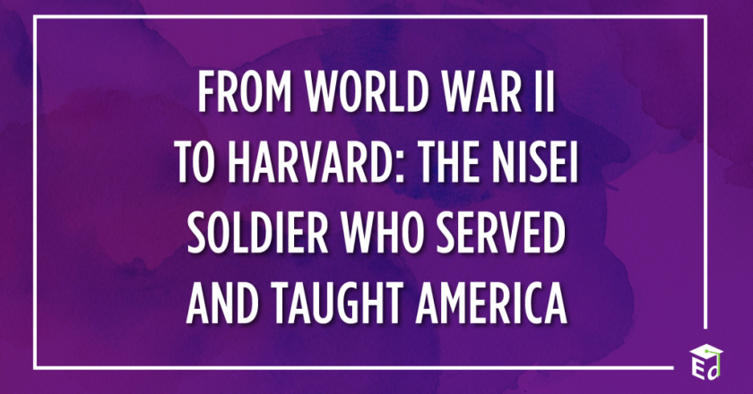 From World War II to Harvard: the Nisei Soldier who served and taught America