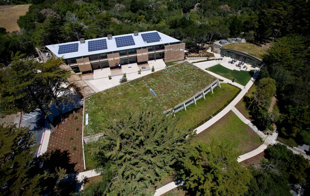 The Nueva School’s Hillside Learning Complex was the first LEED Gold K-12 building in the country and the winner of the 2008 American Institute of Architects Award for School Design and Sustainability.