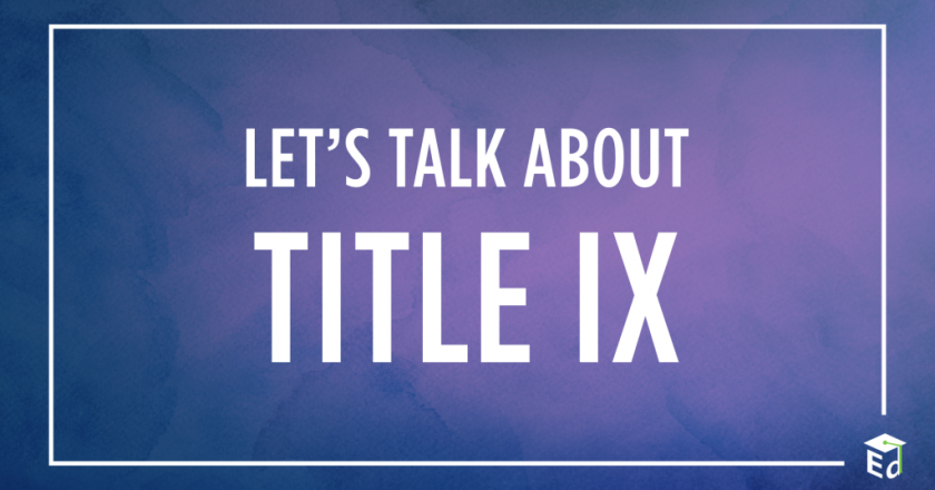 Let’s Talk about Title IX